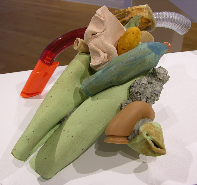 Iguana Romaine   mixed media, 11 x 19 x 15", 2018