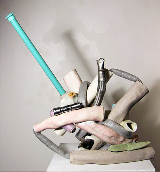 On the Beach   mixed media, 19 x 17 x 9", 2018