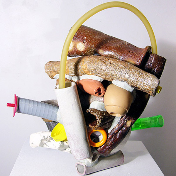 Pile   mixed media, 11 x 14 x 12", 2018